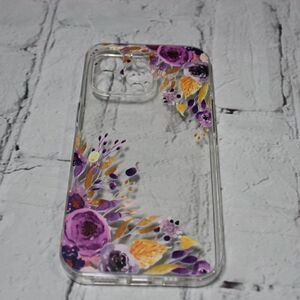 ‎iPhone 13 Pro Clear FLORAL Phone Case 6.1"
